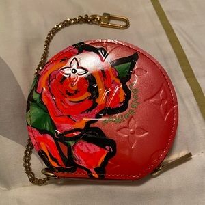 100% Authentic Louis Vuitton Stephen Sprouse coin purse.